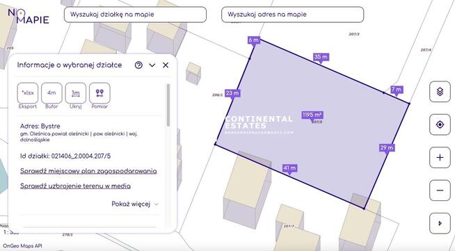 Dwie działki budowlane w Bystrem – razem | osobno