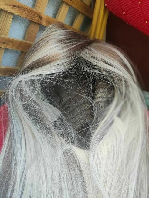 Włosy Blond Peruka Długie włosy dla Kobiet Damska na głowę