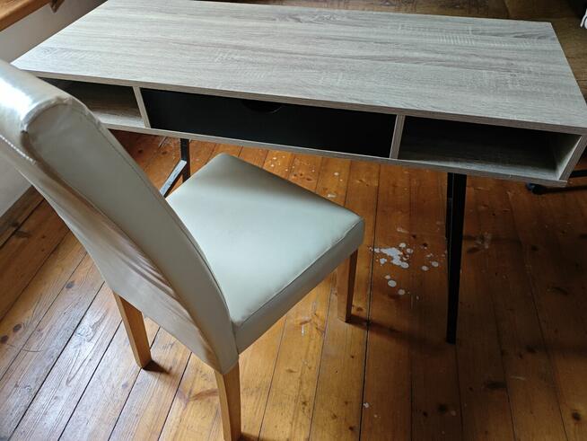 Biurko ABBETVED Jysk Biurko ABBETVED 48x120 kolor jasny dąb