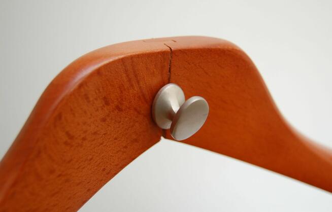 Stojak, wieszak na garnitur, drewniany, drewno