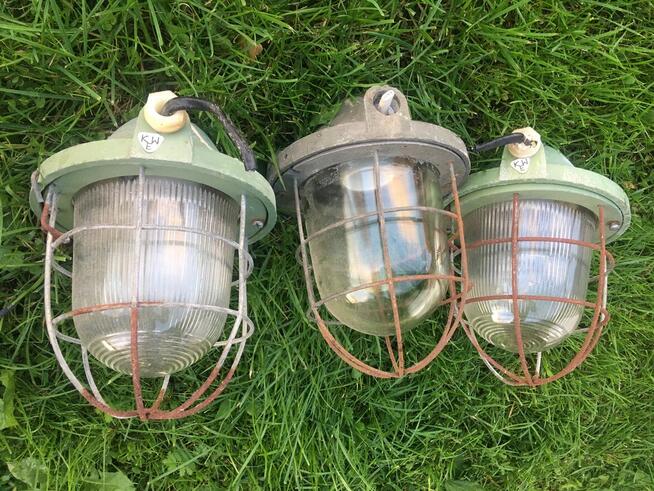 Lampa Loft industrial PRL C-100 LA-63 Nowa uszczelka