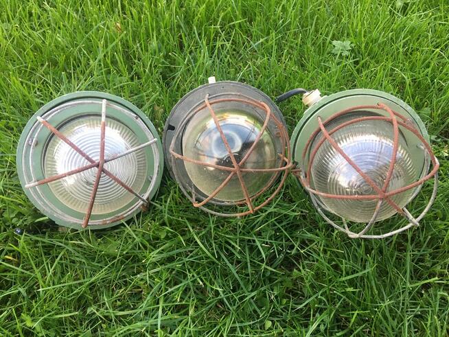 Lampa Loft industrial PRL C-100 LA-63 Nowa uszczelka