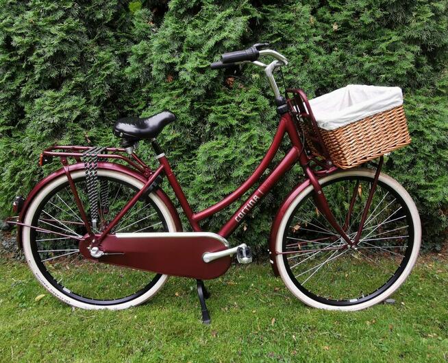 CORTINA U4 Rama 49cm na wzrost 155–175cm BORDO MET. JAK NOWA