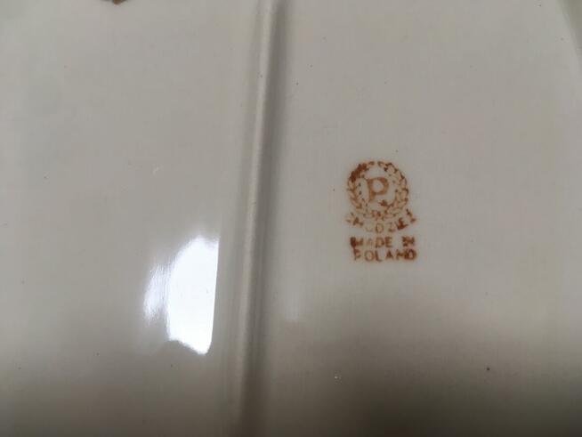 Stara patera duża PRL OZG Szczecin Chodzież półmisek unikat