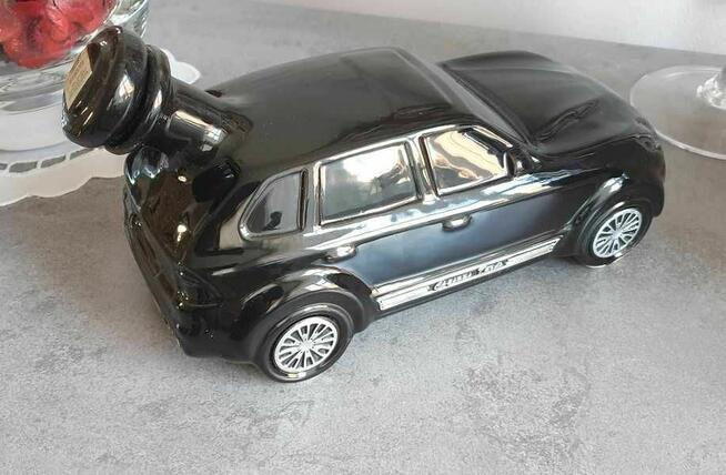 Butelka ceramiczna w kształcie samochodu Porsche