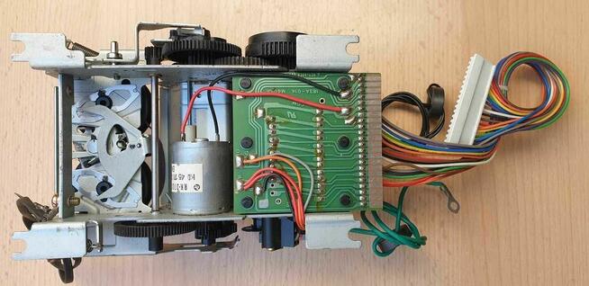 Mechanizm drukarki kasy antyk