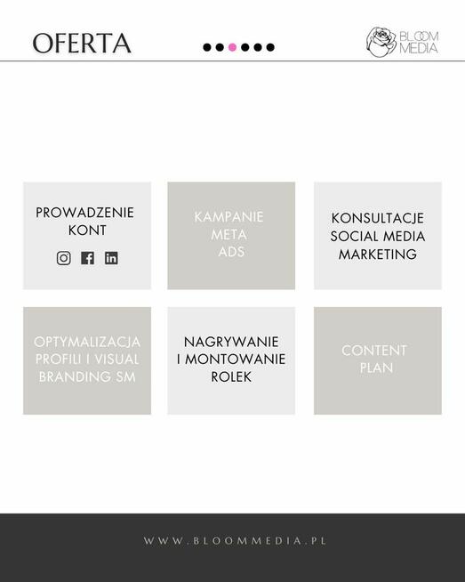 Prowadzenie Social Mediów | FB | IG | Rolki | Ujęcia z drona