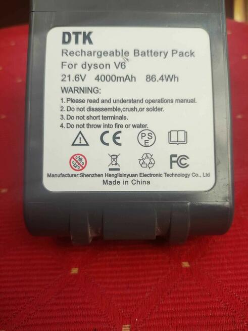 Akumulator Bateria DTK do odkurzacza Dyson V6