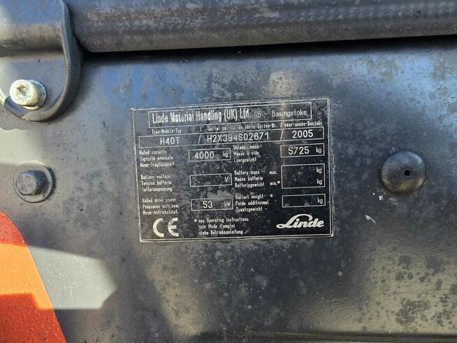 Linde H40T import Niemcy salon Linde