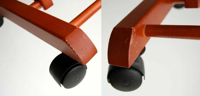 Stojak, wieszak na garnitur, drewniany, drewno