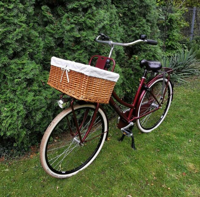 CORTINA U4 Rama 49cm na wzrost 155–175cm BORDO MET. JAK NOWA