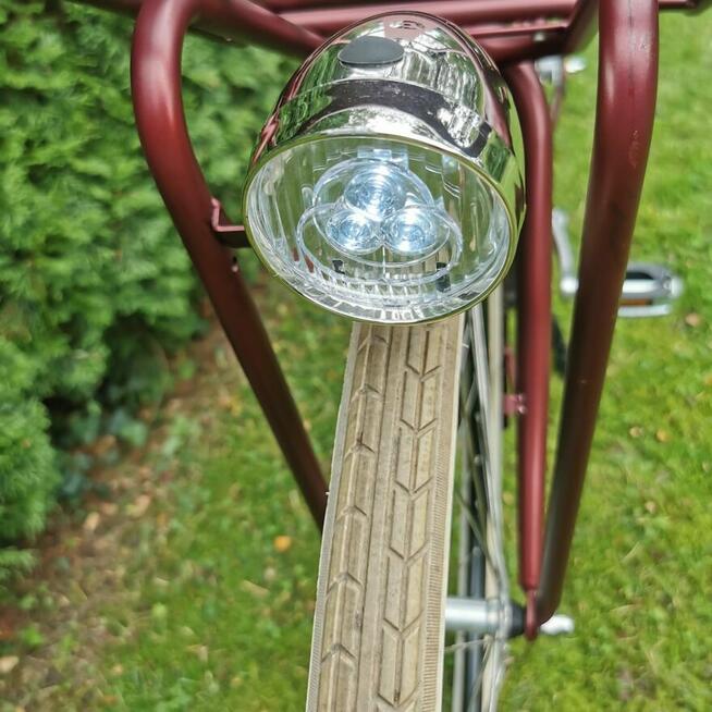 CORTINA U4 Rama 49cm na wzrost 155–175cm BORDO MET. JAK NOWA