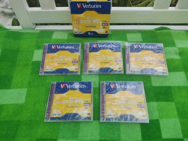 Płyta DVD+RW Verbatim mini wielokrotnego zapisu do kamery