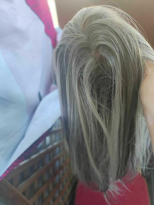 Włosy Blond Peruka Długie włosy dla Kobiet Damska na głowę