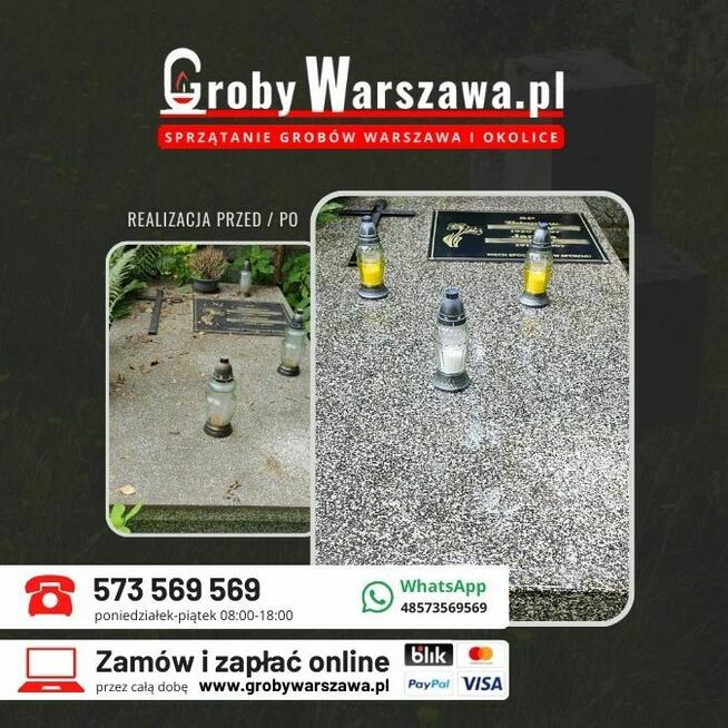 Sprzątanie grobów Raszyn i okolice, opieka nad grobami
