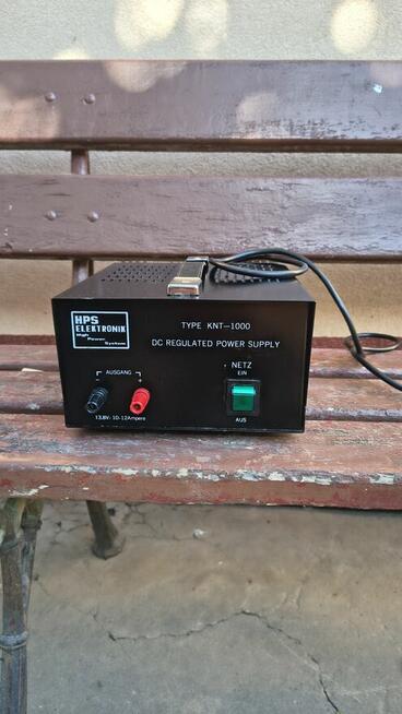Zasilacz do CB radia HPS KNT-1000 13,8V 10A 12A ZS10 KF UKF
