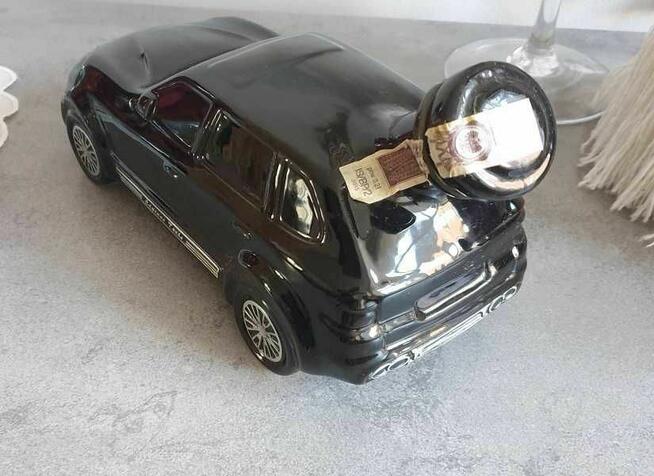 Butelka ceramiczna w kształcie samochodu Porsche