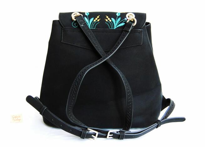 Plecak damski Desigual, Adagio Denver haft kwiaty boho folk