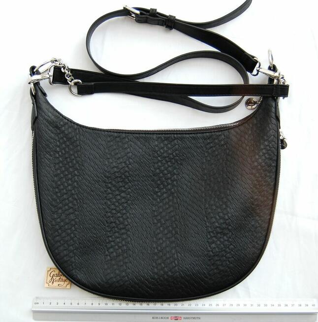 Desigual Majestic Siberia czarna haftowana torebka damska