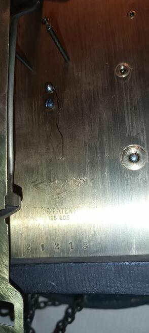 Zegar stojący d r patent