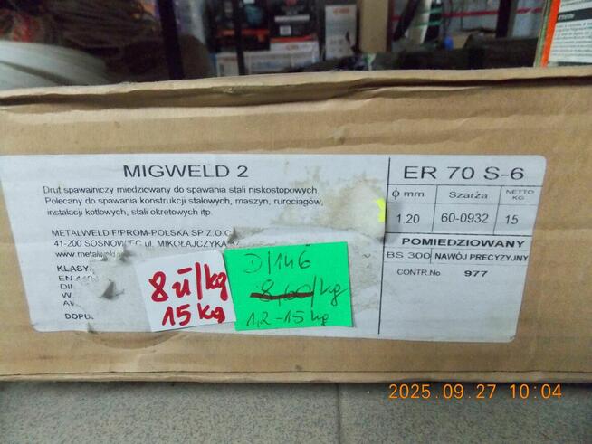 DRUT DO MIGOMATU 1,2 15KG