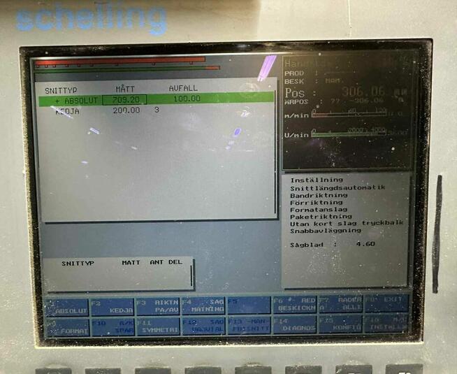 SCHELLING FL430/410 - pila panelowa