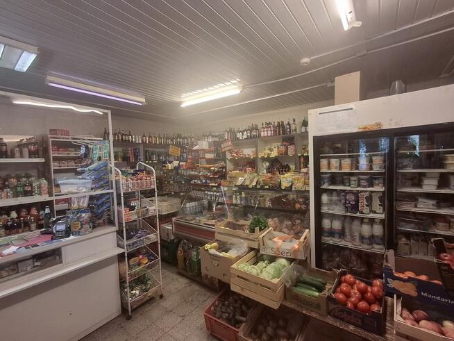 Grunt z zabudową usługową –sklep/ Koszewnica/Kotuń