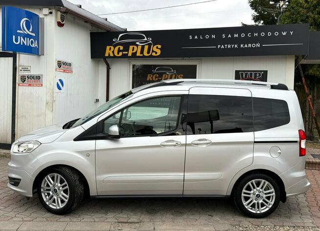 Ford Tourneo Courier TITANIUM 100ps*Bezwypadkowy-ORYGINAŁ*Klimatronik*PDC*Po-Serwisie*IDEAŁ