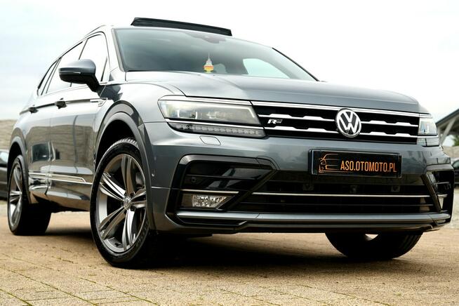 Volkswagen Tiguan Allspace R-LINE X3 SKÓRA panorama ACC blis grzane fotele kamery 360 FUL LED 4x4