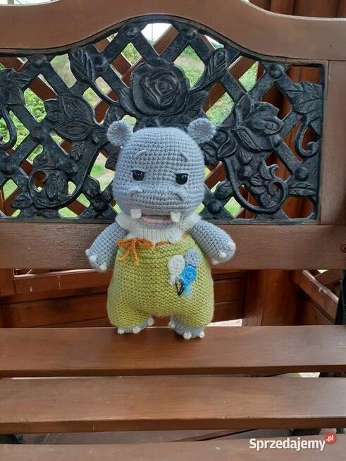 Hipopotam na szydełku