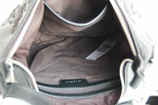 Desigual Majestic Siberia czarna haftowana torebka damska