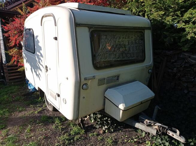 Sprzedam przyczepę campingową N-126 z hamulcem najazdowym