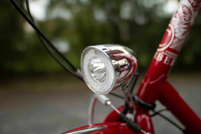 Rower miejski w stylu retro/vintage z koszem, damski 28 cali