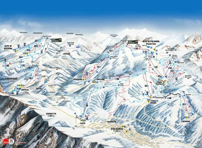 Włochy Free ski Trydent 2026 !! Hotel HB karnety od 2890 zł