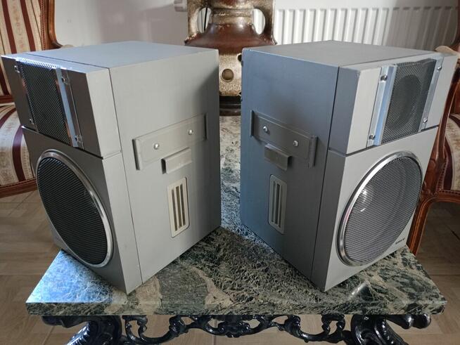 Zabytkowe Kolumny UHER 4 Ohm do Radiomagnetofonu 80 lata