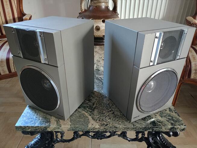 Zabytkowe Kolumny UHER 4 Ohm do Radiomagnetofonu 80 lata
