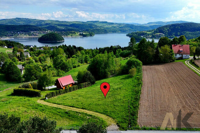 Działka nad Jeziorem Rożnowskim