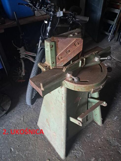 ukośnica, wyrównarka, gilotyna, szlifierka kątowa