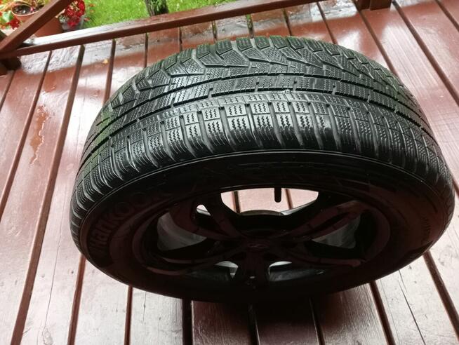 sprzedam 4 koła zimowe 225/60R17 do Tucson aluminiowe czarne