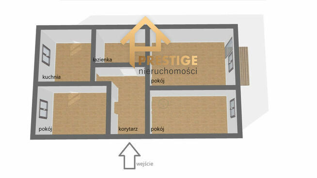 3 Pokoje z Balkonem w Kole, Rozkładowe, Funkcjonalne