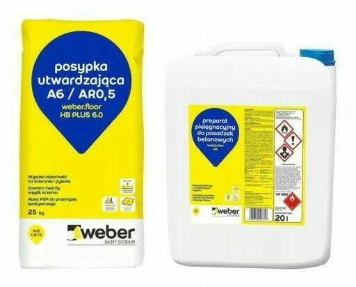 Zestaw Weber posypka plus impregnat na 200 m2
