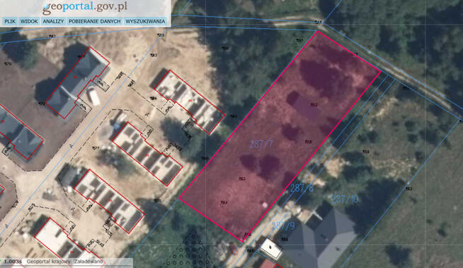 Sprzedam działkę 1584m2 w Pruszynie Dolina Liwca