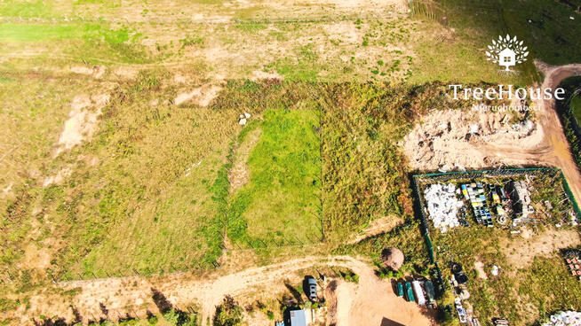 Działka budowlana w Marcinkowie.