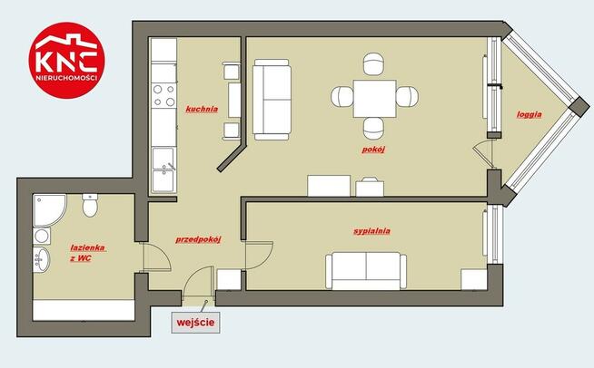 Przytulne 2 pokojowe, niski czynsz, dla singla/ki.