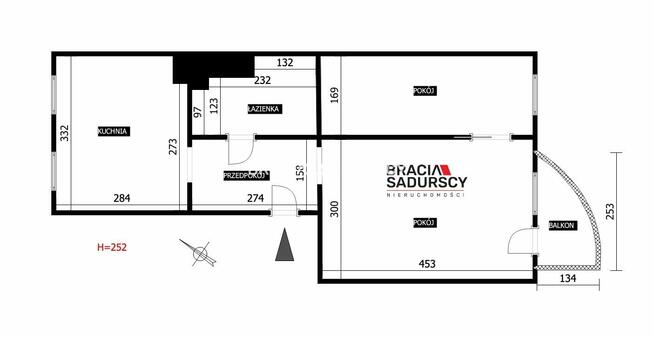 Mieszkanie Kraków Podgórze, Nowohucka