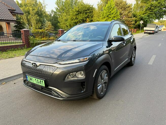Hyundai Kona 100% elektryk Bogate wyposażenie DARMOWE Parkingi - 300KM zasięgu