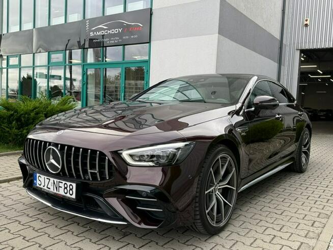 Mercedes AMG GT 53 AMG 4Matic. Salon Polska. Rubellite Red. F VAT 23%