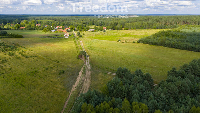 Działka siedliskowa pod lasem Dobrzyń