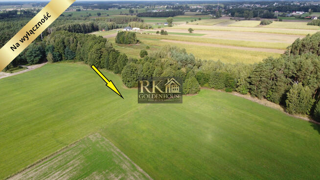 Działka pod lasem na sprzedaż – Bale, gm. Mokobody