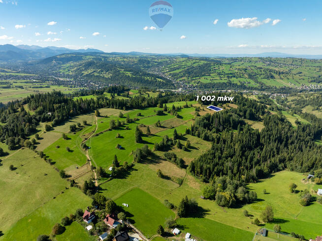 Działka rolna Gliczarów Górny na Stołowym.